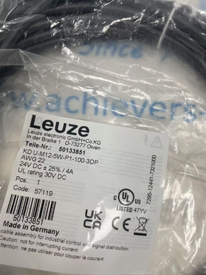 Cable de conexión Leuze KD U-M12-5W-P1-100-3DP