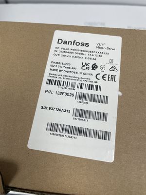Danfoss FC-051P4K0T4E20H3BXCXXXSXXX Frecuencia AC 10 bar Presión y material de sellado NBR