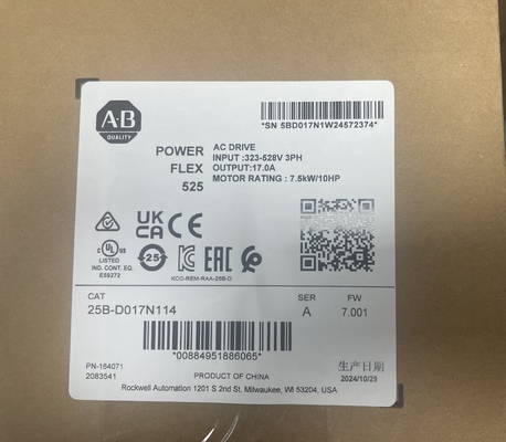 Variador de frecuencia ajustable Allen-Bradley 25B-D017N114