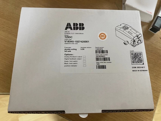 Posicionador electroneumático ABB V18345-1027420001 con certificación ATEX