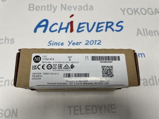 Allen-Bradley 1762-IF4 es un módulo de entrada analógico compacto de cuatro (4) canales diferenciales