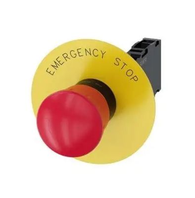 SIEMENS 3SU1100-1HB20 1FH0 BOTONES DE PARADA DE EMERGENCIA tipo seta