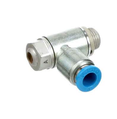 Válvula de control de caudal unidireccional de Festo GRLA-1/8-QS-6-D