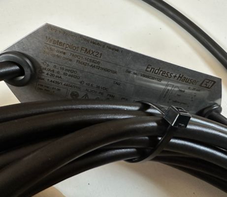 Endress Hauser FMX21-1CE62/1 Transmisor de nivel hidrostático Waterpilot con célula de medición cerámica