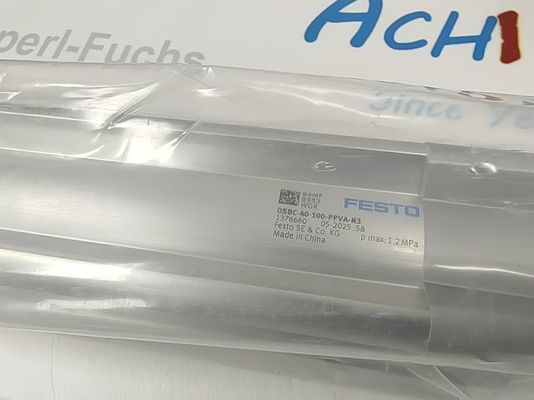 Cilindro de perfil estándar ISO de precisión Festo DSBC-40-100-PPVA-N3