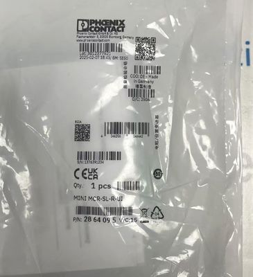 Transductor de posición del potenciómetro de contacto con Phoenix MINI MCR-SL-R-UI
