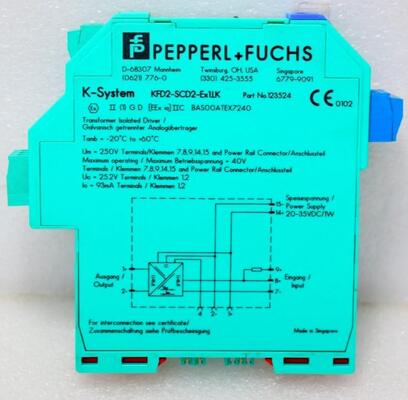 Pepperl Fuchs KFD2-SCD2-EX1.LK Convertidor de señal intrínsecamente seguro