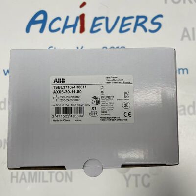 Contactor de bloque accionado por CA ABB AX65-30-11-80