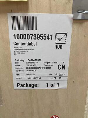 Transmisor de nivel de radar guiado Endress Hauser FMP51-nf77/0