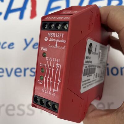 Relay de seguridad de alto rendimiento Allen-Bradley MSR127T