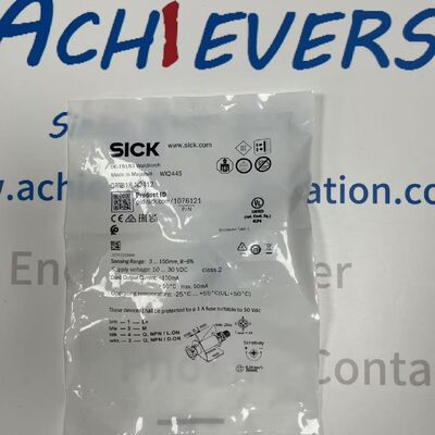 Sensor fotoeléctrico cilíndrico de alta precisión SICK GRTB18-N2412