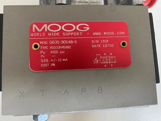 Válvula servo electrohidráulica MOOG G631-3014B-5