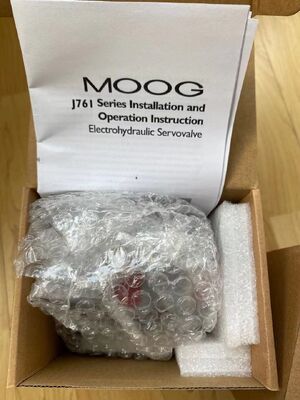 Válvula servo electrohidráulica MOOG J761-003