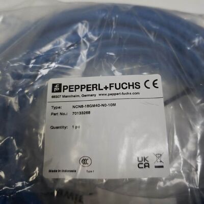 NCN8-18GM40-N0-10M Sensor de proximidad inductivo no empotrado Cable fijo de 10 m