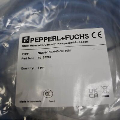 NCN8-18GM40-N0-10M Sensor de proximidad inductivo no empotrado Cable fijo de 10 m