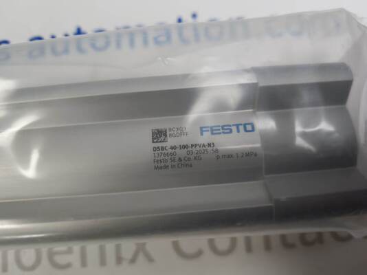 Festo DSBC-40-100-PPVA-N3 Cilindro neumático estándar de doble efecto