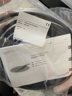 E+H FTS20 Conmutador de nivel de punto flotante en fluido