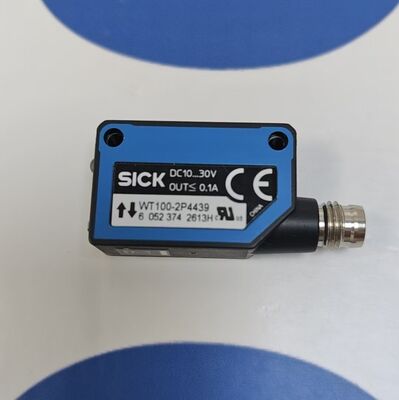 Sensor fotoeléctrico difuso SICK WT100-2P4439 tipo energético