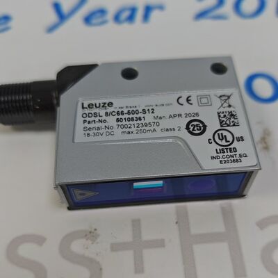 Sensor óptico láser de distancia Leuze ODSL 8C66-500-S12