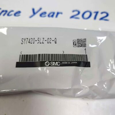 Válvula solenoide neumática SMC SY7420-5LZ-02-Q de 5 puertos