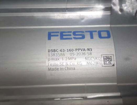 FESTO DSBC-63-160-PPVA-N3 Pneumatic Cylinder