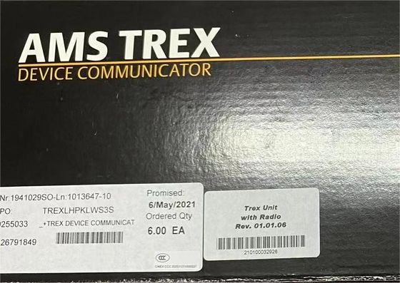 TREXLHPKLWS3S EmersonDevice Communicator Plus módulo de comunicaciones, HART, (Li-ion), IS, inalámbrico, soporte estándar (3 años)