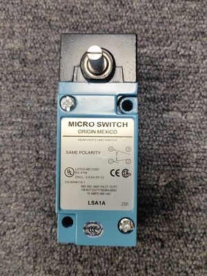 Honeywell Micro Switch LSA1A Montaje en la cabeza DIN Formulario B Manual en inglés
