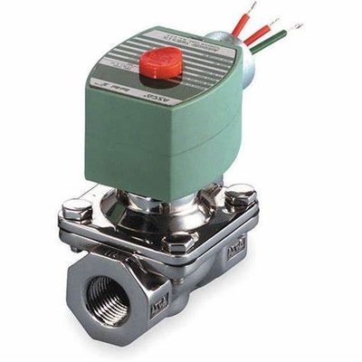 Tipo de conector ASCO 8210G089 de válvula de solenoide con sobresaliente de salida suficiente y RJ45 para accionamiento de 4 adaptadores