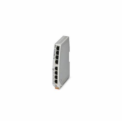 FL SWITCH 1008N 1085256 Interruptor Ethernet industrial con nivel de protección IP54 y constante de celda de 0,05 cm-1