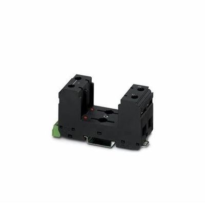 Elemento base de protección contra sobretensiones Phoenix VAL-MS/2 0-BE/FM Tipo 2 con accionamiento eléctrico y modo de doble acción