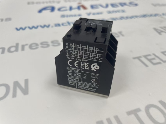 Módulo de contacto auxiliar serie Eaton DILA-XHI22 Moeller con material de sellado NBR y detección de posición por sensor Hall