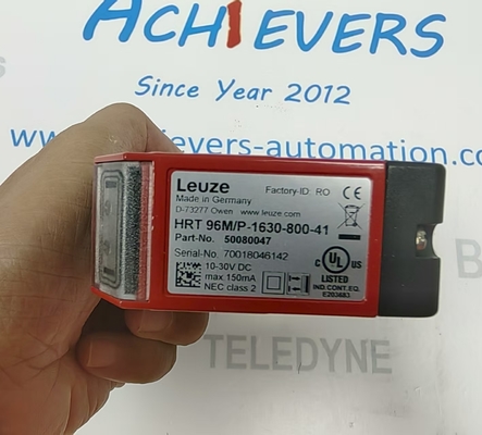 Sensor difuso Leuze HRT 96MP-1630-800-41 con supresión de fondo