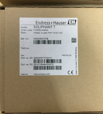 E+H FTM20-AA22A Conmutador de límite de nivel de Soliphant T Vibronic
