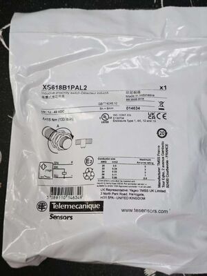 Sensor de proximidad inductivo Telemecanique XS618B1PAL2, sensor cilíndrico